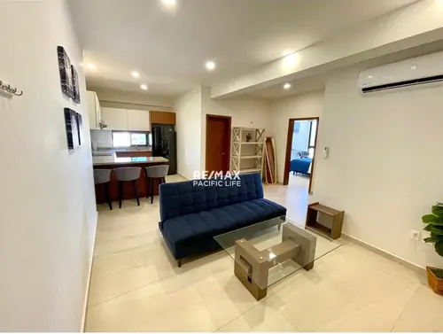 Condominio amueblado en renta en Torre Makeva, Mazatlán