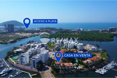 Casa en venta en Isla Mazatlán Residence Club