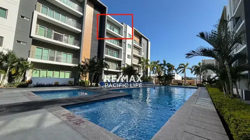 Condominio amueblado en renta en Portezza, Mazatlán