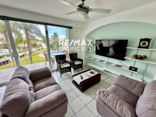 Condominio amueblado en renta en Marina Puesta del Sol