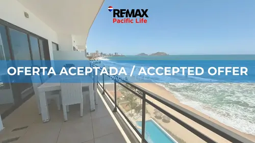Condo frente al mar en venta en Pearl Tower, Mazatlán