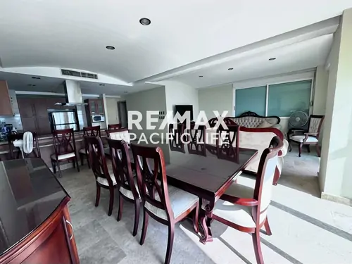 Condominio amueblado en renta en Torre Azul, Mazatlán