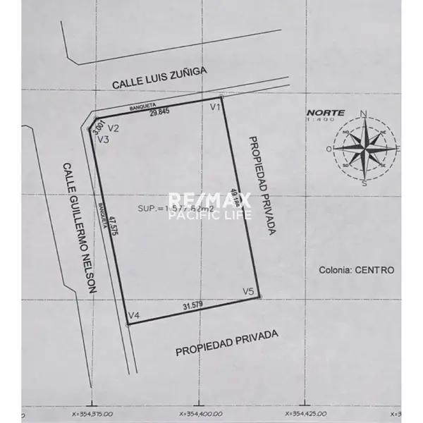 Terreno en Venta en el Centro de la Ciudad