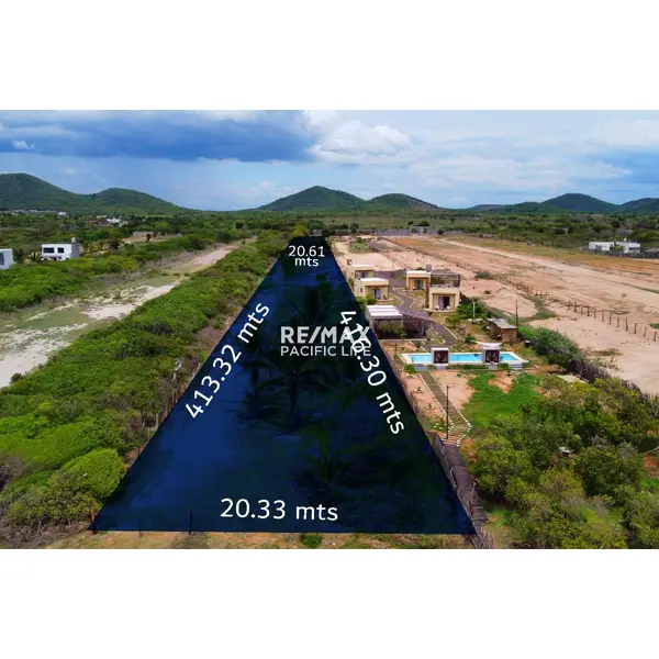 Terreno Frente al Mar en Celestino, Sinaloa