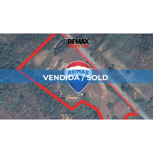 Parcela de 70,000 m² en venta, carretera Mazatlán-Tepic