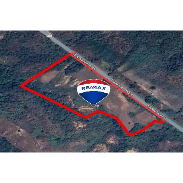 Parcela de 70,000 m² en venta, carretera Mazatlán-Tepic