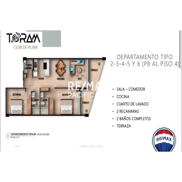 Condominio en preventa en Toram Club de Playa
