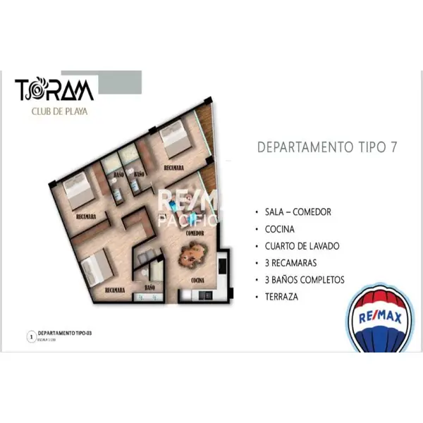 Condominio en preventa en Toram Club de Playa