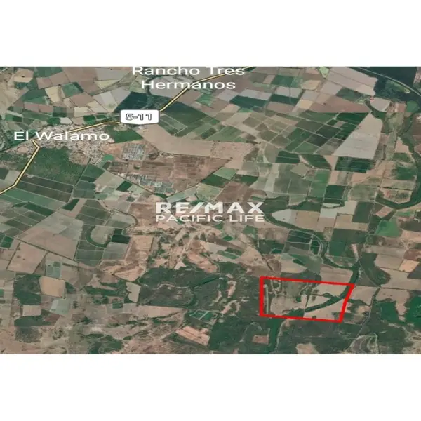 Terreno agrícola en venta entre Villa Unión y El Walamo