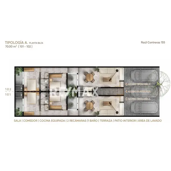 Condominio en preventa en Fraccionamiento Toreo