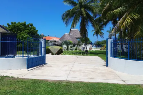 Furnished 1-Bedroom Home Across from the Ocean in Teacapán