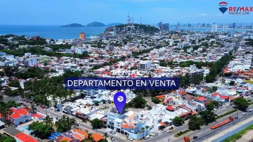 Departamento amueblado en venta en Playa Sur, Mazatlán