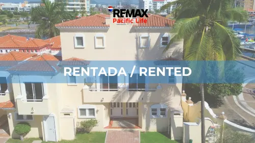 Casa en renta con vista a la marina en La Isla Mazatlán