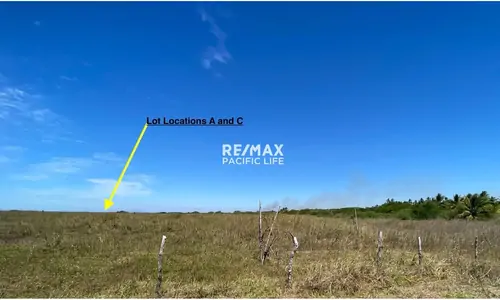 Terreno frente al mar en Teacapán, Fracción C